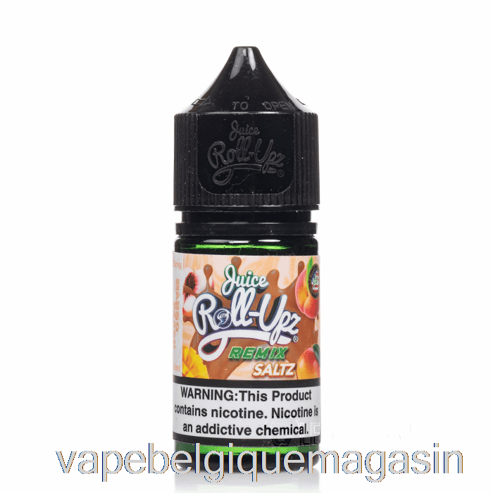 Vape Belgique Mangue Pêche - Jus Roll Upz Remix Sels - 30ml 25mg